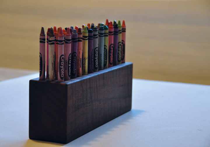 Fennel & Rose wooden block displays